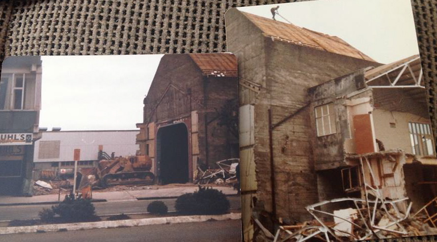Demolition of Council building